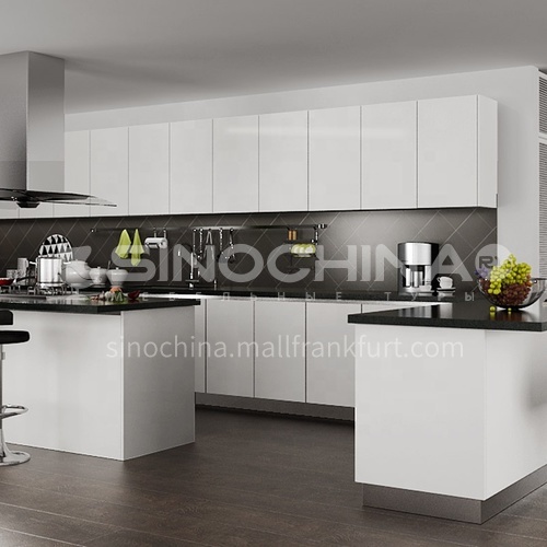 Hdf Kitchen Cabinet Op15 Pvc06, Contemporary High Gloss Kitchen Cabinets